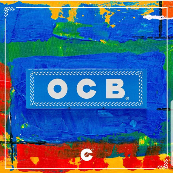 (5171) Ocb Blue 1 1/4 Caja 25 Lib. x 50 Hojas