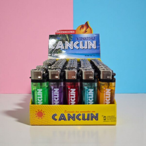 (000002) Encendedores Cancun Caja x 50 Unidades