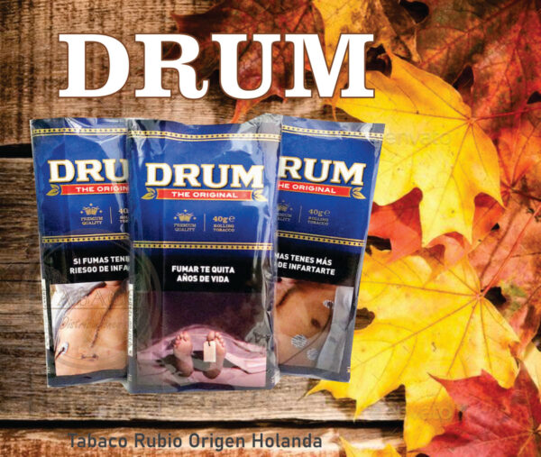 (3105) Tabaco Rubio Drum 40g