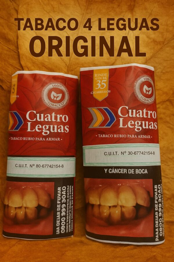 (3104) Tabaco Rubio Cuatro Leguas 30g