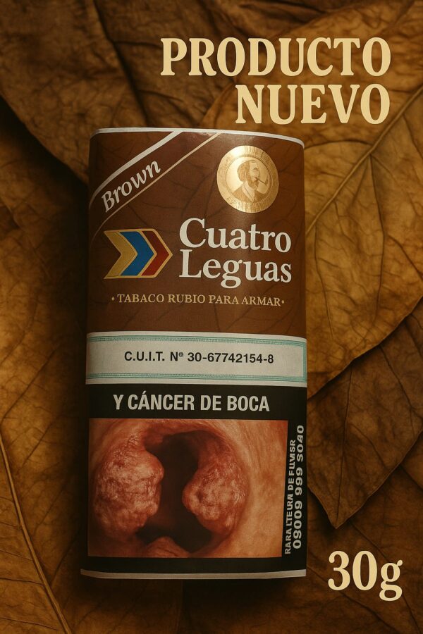 (3103) Tabaco Rubio Cuatro Leguas Brown/ Chocolate 30g