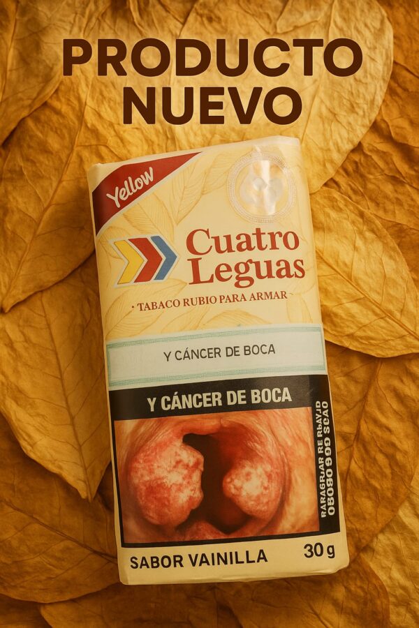 (3102) Tabaco Rubio Cuatro Leguas Yellow 30g