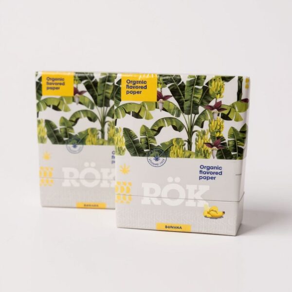 (ROK018) Rok Saborizado  Banana 1 1/4