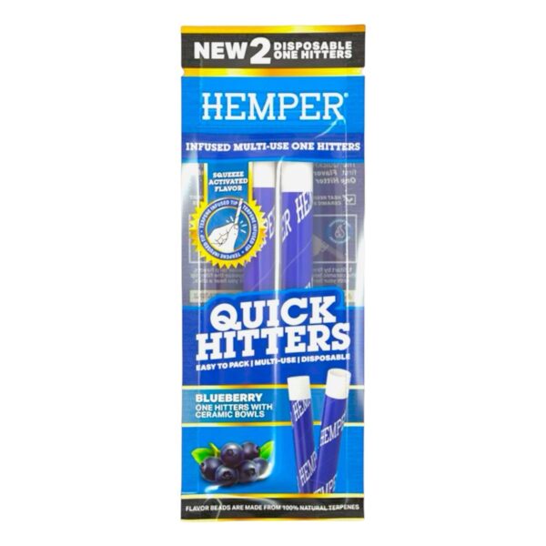 (15030) Quickhitters Blueberry Hemper 2 pk
