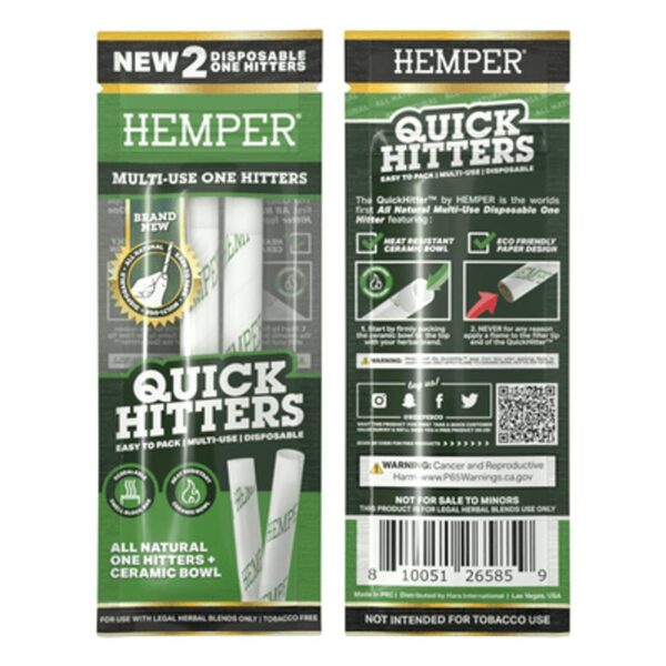 (15034) Quickhitters  Hemper 2 pk